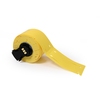 Linerless B-7643 cable tags for M611 & M610, Yellow, B-7643, 25,00 mm (W) x 75,00 mm (H), 50 Piece / Roll